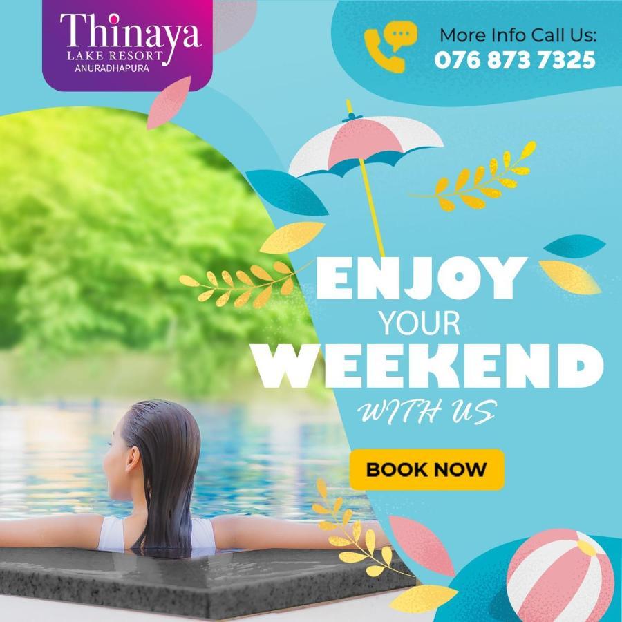 Thinaya Lake Resort Anuradhapura Zewnętrze zdjęcie